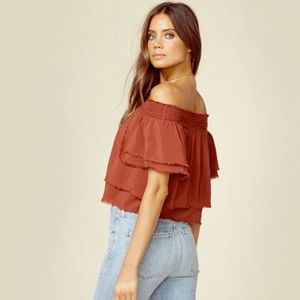 Blue Life Tops - Blue Life's Show Off the Shoulder Top Blue Life Tops - Blue Life's Show Off the Shoulder Top